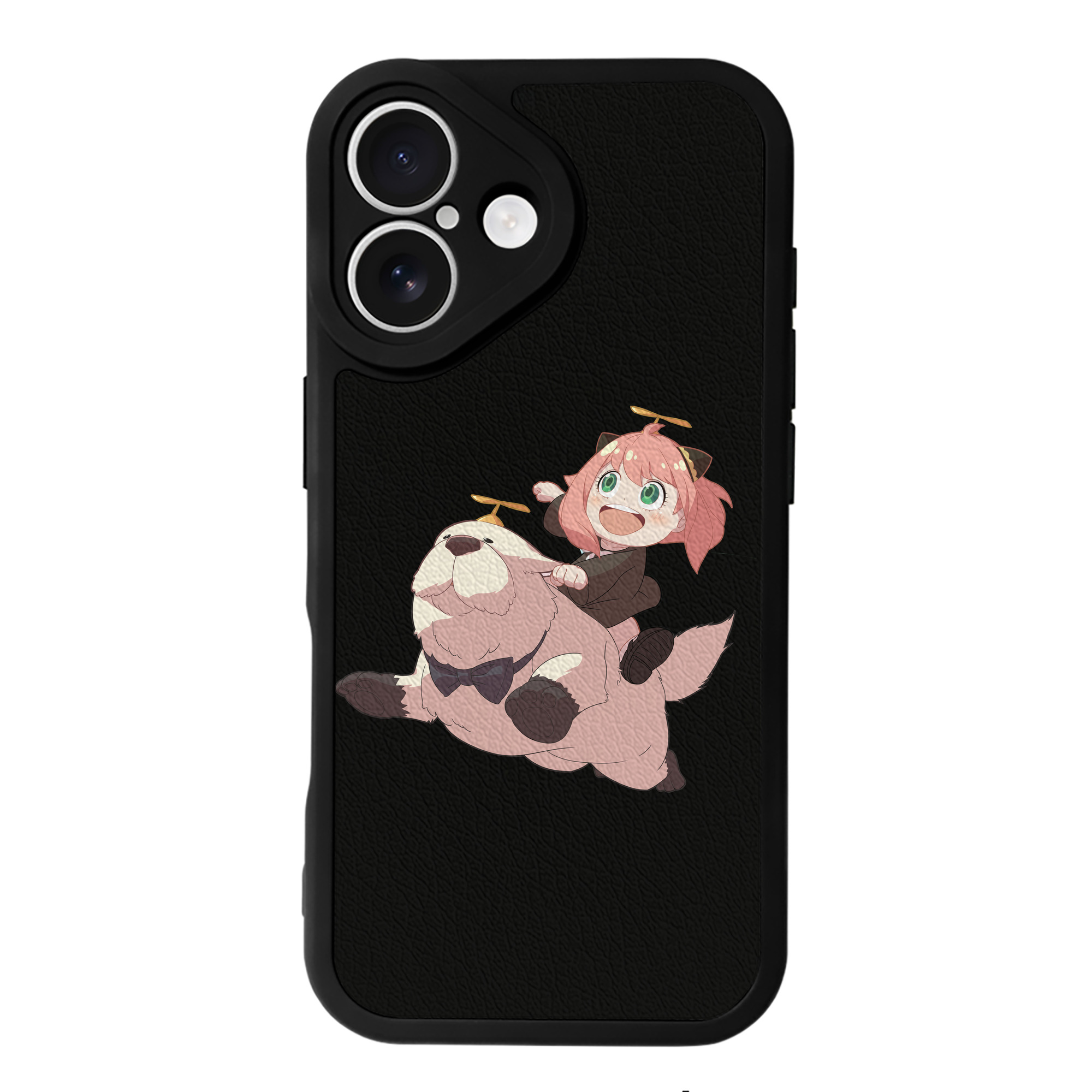 （画像用） SPY×FAMILY间谍家家酒 【iPhone 16シリーズ対応】シリコンスマホケース（レザー調） 材質：シリコン